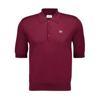 Celine Celine, Tops, Heren, Rood, S, Polo Shirts