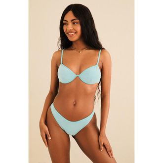 Dippin' Daisy's Swimwear Daphne Underwire Bikini Top in Pool Terry at Nordstrom, Size X-Small