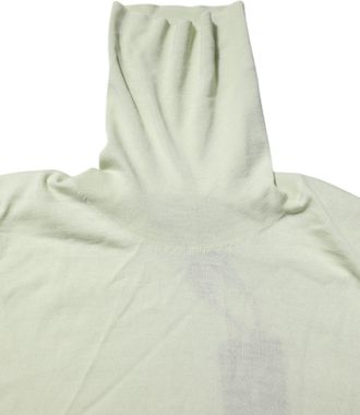 Dolce & Gabbana Mint Green Wool Turtleneck Pullover Mens Sweater (Pre-Owned)
