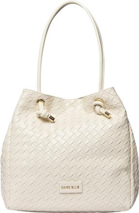 Marc Ellis Bryanna Plait Schoudertas - Dames - Schoudertassen - Wit - ONE Size - Polyester - Tassen