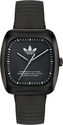 adidas Retro Wave One Horloge - Heren - Horloges - Zwart - ONE Size - Accessoires