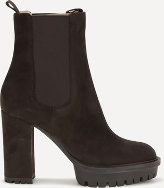 Gianvito Rossi Stivaletti Barry in camoscio Woman 37.5