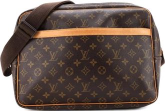 Louis Vuitton Reporter Bag Monogram Canvas GM crossbody bag - Marrone