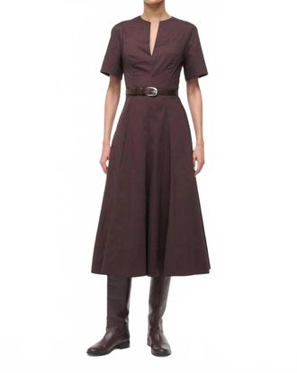 Staud Frances Dress In Earth