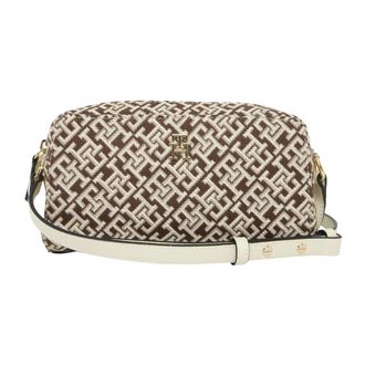 Tommy Hilfiger Th Grace Camera Bag - Dames - Tassen - Bruin - Maat: ONE Size Poliester