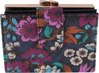 Buxton Womens Beautiful Vegan Leather Lexington Wallet