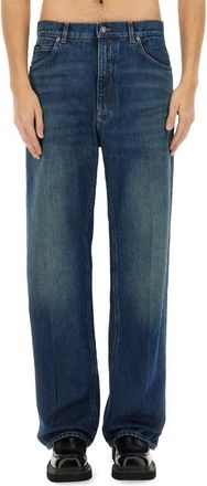 Dolce & Gabbana Straight Jeans - Heren - Regular Fit Jeans - Blauw - L - Katoen - Jeans