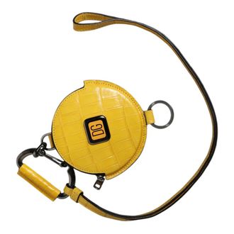 Dolce & Gabbana Heren, Accessoires, Geel, Maat: ONE Size Leer