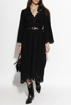 Isabel Marant Tianny Dress, Womens, Black