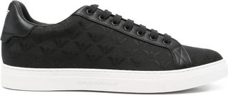 Emporio Armani Sneakers con logo - Nero