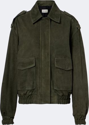 Arma Halti suede blouson jacket