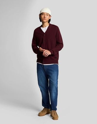 Lyle & Scott Lyle And Scott Mens Regular Fit Tapered Denim Jeans - Blue