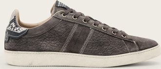 AllSaints Cow Suede Leon Low Top Trainers, Size: UK 10/US 11/EU 44