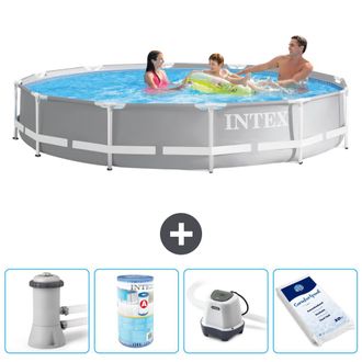 Intex Piscina Prism Frame Redonda - 366x76 Cm - 7-piezas S31951