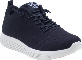 Woolloomooloo Mens Cheviot Merino Wool Sneaker In Black