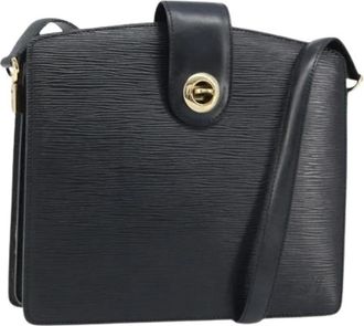 Louis Vuitton Pre-owned Schoudertas - Dames - Vintage Schoudertas - Zwart - ONE Size - Leer - Vintage