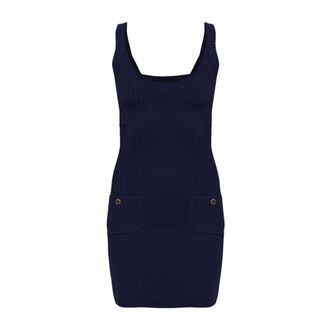 Melissa Odabash Finola Jurk - Dames - Jurken - Blauw - Maat: M Zijde
