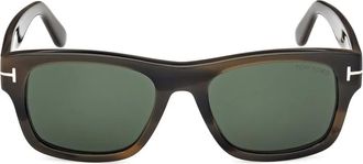 Tom Ford Eyewear Occhiali da sole squadrati - Marrone