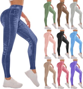 Generic Gym Leggings Yoga Leggings for Women UK Petite Capri Tummy Control Legging High Waisted Ladies Scrunch Bums Gym Shark Trousers Pilates Clothes Tummy C