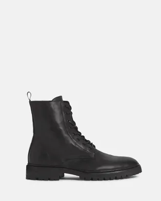AllSaints Tobias Lace Up Leather Boots