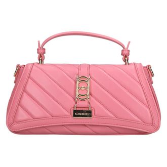 La Carrie Plumar Medium Bag - Dames - Handtassen - Roze - ONE Size - Leer - Tassen