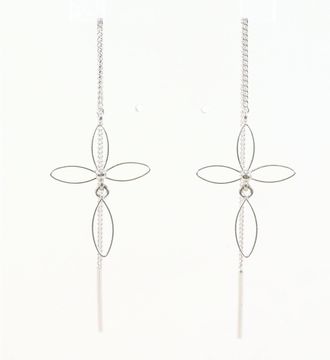 C&A Unbranded (14K) Chain Earrings (Pre-Owned)