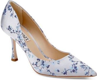 Badgley Mischka Wonder Pointed Toe Pump in Light Blue at Nordstrom, Size 9.5