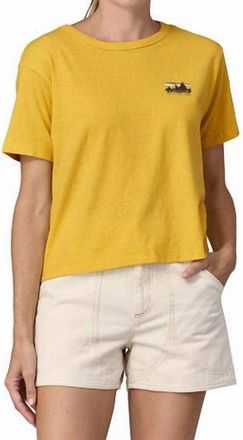 Patagonia Skyline Easy Cut Responsibili-Tee In Mily