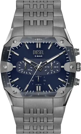 Diesel Spiked Cushion Bracelet Watch in Gunmetal at Nordstrom