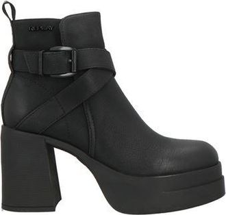 Replay CALZADO - Botines de ca&ntilde;a alta en YOOX.COM
