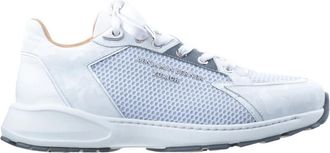 Benjamin Berner Reflecterende Camouflage Witte Jas - Heren - Sneakers - Wit - 45 EU - Schoenen