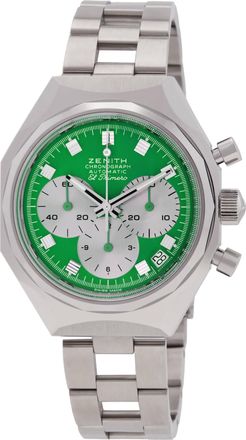 Zenith Defy Chronograph Automatic Green Dial Watch 03.A780.400-2/91.M3642