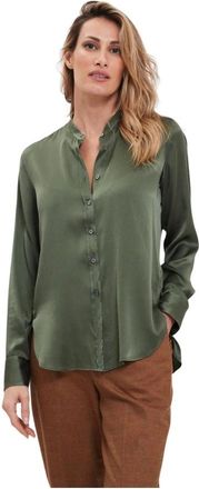 Caliban Stijlvolle Shirt voor Mannen - Dames - Overhemden - Groen - XL - Overhemden