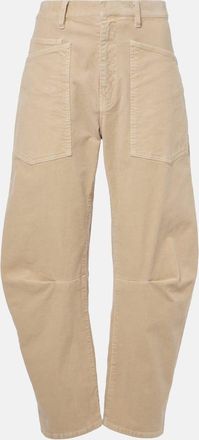 Nili Lotan Shon mid-rise corduroy tapered pants