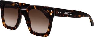 Isabel Marant Womens Sunglasses Havana Acetate