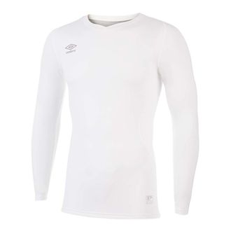 Umbro Heren Elite V Neck Base Layer Top (Wit)