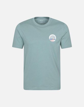 Mountain Warehouse Mens Mountain Warehouse Mens Brighton Short-Sleeved T-Shirt - Green - Size: 38