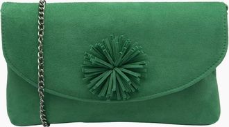 Lotus Womens Rose Womens Clutch Bag - Green - Size: ONE size