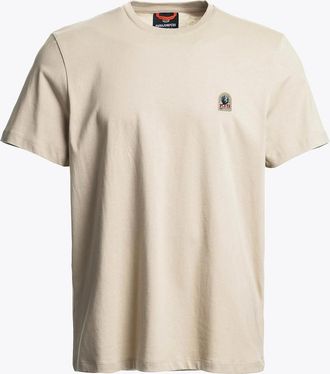 Parajumpers Mens Parajumpers Patch Mens T-Shirt - Bone 266 - Tan - Size: 40