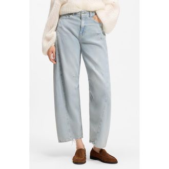 Boss Orange by Hugo Boss Balloon Jeans in Light Blue at Nordstrom, Size 3330