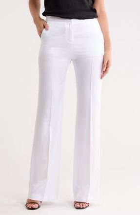 BOSS Talia Flare Pants in White at Nordstrom Rack, Size 18 (Similar To 14W)