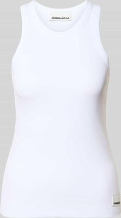 Armedangels Slim Fit Tank Top aus Baumwoll-Mix Modell KANITAA in Weiss, Gr&ouml;&szlig;e XL