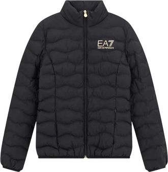 Emporio Armani Core Lady Padded Jacket - Dames - Jassen - Zwart - Maat: L Zijde