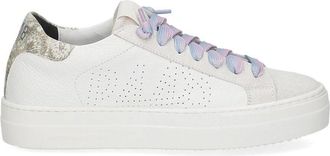 P448 Thea Lond Sneakers - Dames - Sneakers - Wit - 35 EU - Leer - Schoenen