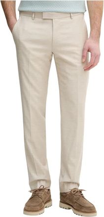 Joop Blayr Broeken - Heren - Chinos - Beige - 3XL - Wol - Broeken