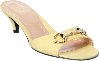 Gucci Gg Canvas Sandal