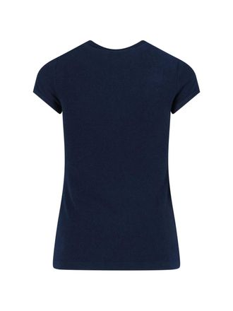 Courr&egrave;ges Womens T-Shirts And Polos Blue Viscose
