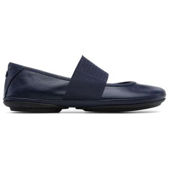 Camper Right Nina 21595 Leather Womens Slip On Shoes - Blue - Size:UK 4