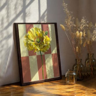 Dmora Cuadro Melada, Estructura De Madera Nobilitada, 33x48h Cm Multicolor