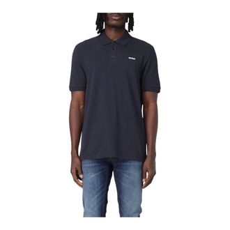 HUGO BOSS Polo Shirts, male, Blue, XS, Regular Fit Polo Shirt